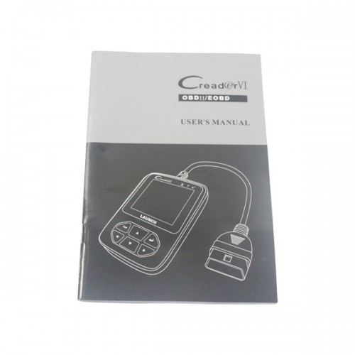 2pcs/lot Launch Creader VI OBD2 OBDII EOBD Code Reader Update Online