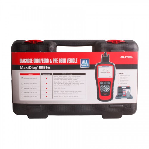 Original Autel Maxidiag Elite MD701 for all system + DS model (update online)