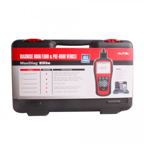 Autel Maxidiag Elite MD704 for All System Update Internet + DS Model (Clearance Price)