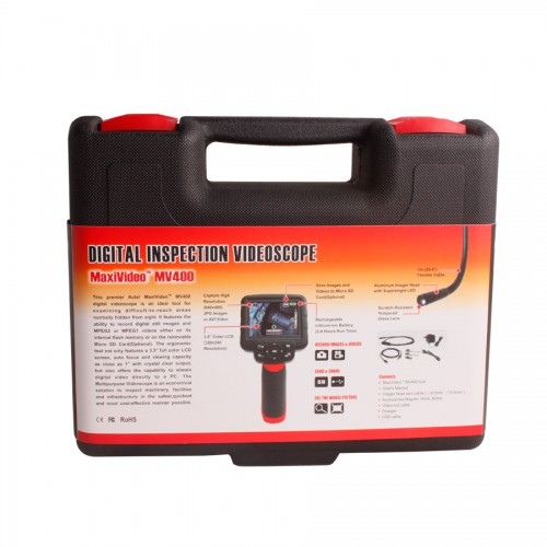 Autel Maxivideo MV400 Digital Videoscope with 5.5mm Diameter Imager Head Inspection Camera