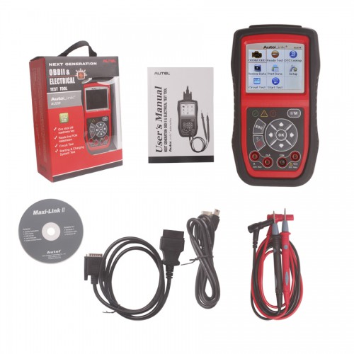 Original Autel AutoLink AL539 OBDII/EOBD/CAN Scan and Electrical Test Tool Available in USA Warehouse