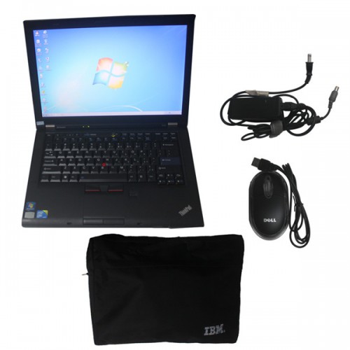 Lenovo T410 Laptop I5 CPU 4GB Memory WIFI 253GHZ DVDRW For Piws Tester II BMW ICOM MB Star (Second Hand )