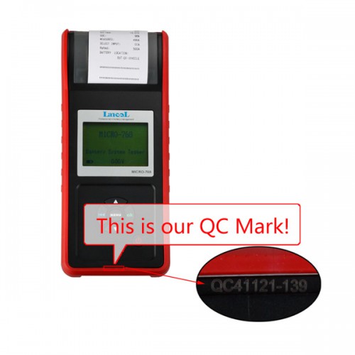 MICRO-768 Battery Tester Conductance Tester