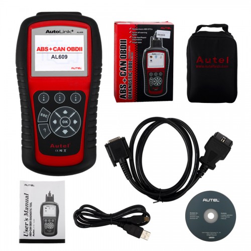 Original Autel AutoLink AL609 ABS CAN OBDII Diagnostic Tool