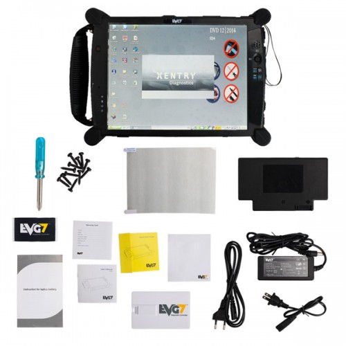 EVG7 DL46/HDD500GB/DDR4GB Diagnostic Controller Tablet PC(Can works with BMW ICOM)