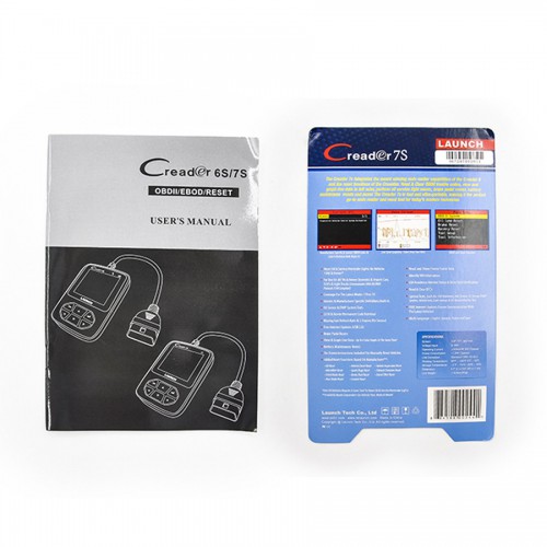 Original Launch X431Creader 7S OBD2 Code Reader + Oil Reset Function Multi-language