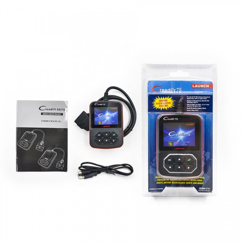 Original Launch X431Creader 7S OBD2 Code Reader + Oil Reset Function Multi-language