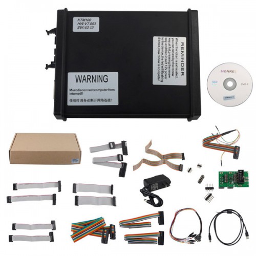 V2.13 K-TAG KTAG KTM100 ECU Programming Tool Master with free ECM TITANIUM V1.61