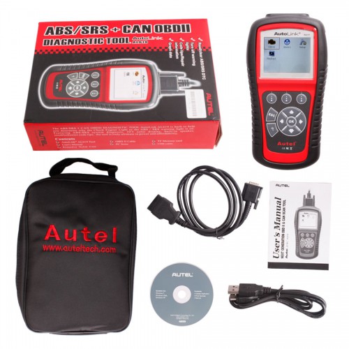 Original Online Update Autel AutoLink AL619EU ABS/SRS OBDII CAN Diagnostic Tool