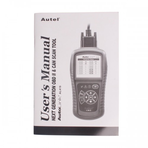 AutoLink AL419 NEXT GENERATION OBDII&CAN SCAN TOOL