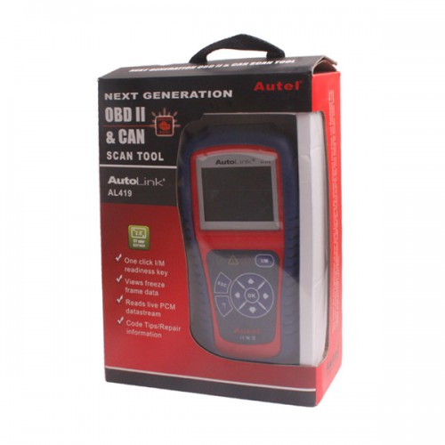 AutoLink AL419 NEXT GENERATION OBDII&CAN SCAN TOOL