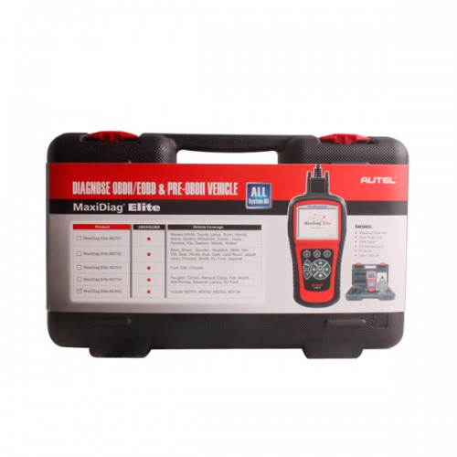 Autel MaxiDiag Elite MD802 full Systems Scanner with Data Stream (including MD701,MD702,MD703 and MD704)