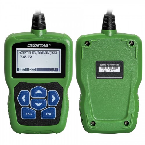 OBDSTAR F104 Key Programmer for Chrysler, Jeep, Dodge with Odometer and Pin Code Reader Function