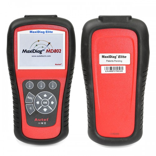 Original Autel MaxiDiag Elite MD802 for 4 system+DS model (Including MD701, MD702, MD703, MD704 4 in 1)