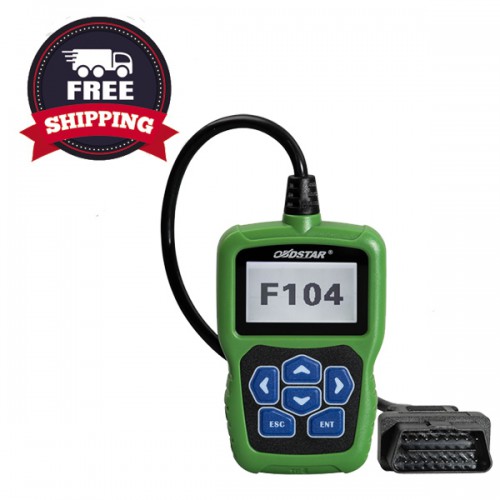 OBDSTAR F104 Key Programmer for Chrysler, Jeep, Dodge with Odometer and Pin Code Reader Function