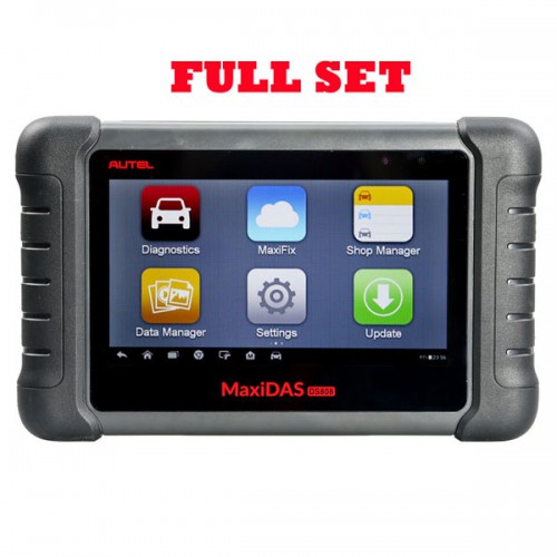 AUTEL MaxiDAS DS808 Kit Android Tablet Diagnostic Tool Full Set Supports Online Update DS708 Update Version