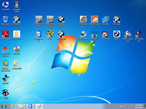 V2017.12 BMW ICOM Software HDD ISTA-D 4.08.12 ISTA-P 3.63.0.400 with Engineering Software