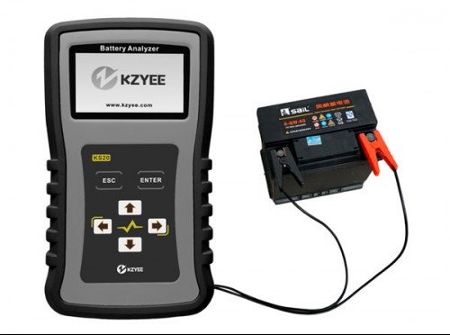 KZYEE KS20 Battery Analyzer for 12V and 24V vehicle