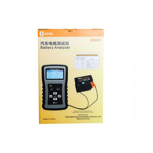 KZYEE KS20 Battery Analyzer for 12V and 24V vehicle