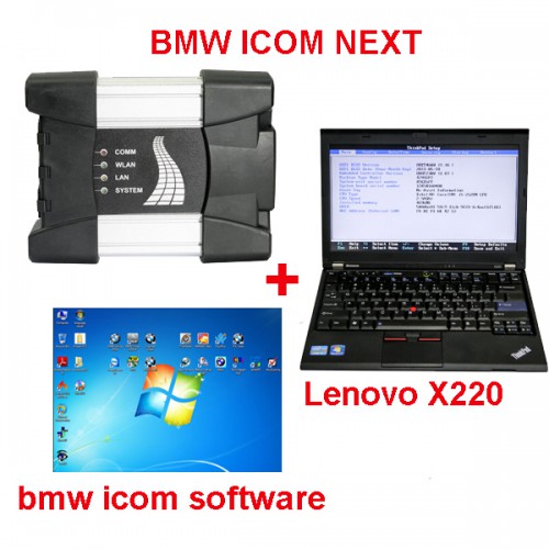 BMW ICOM NEXT+Second Hand Laptop Lenovo X220+V2021.9 BMW Icom Software HDD