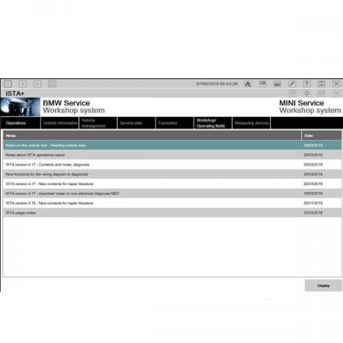 Newest version V2019.05 BMW ICOM Software ISTA/D 4.17 ISTA/P 3.66 500G DELL Format HDD Compatible with BMW ICOM,A2,A3,PRO+A3