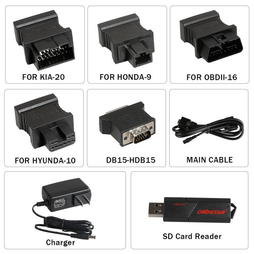 OBDSTAR X300 PRO3 Key Master with OBDII + Toyota G & H Chip All Keys Lost + Immobiliser + Odometer Adjustment + EEPROM/PIC