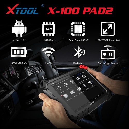 Xtool X100 Pad2 Pro Key Programmer Wifi & Bluetooth Full Configuration