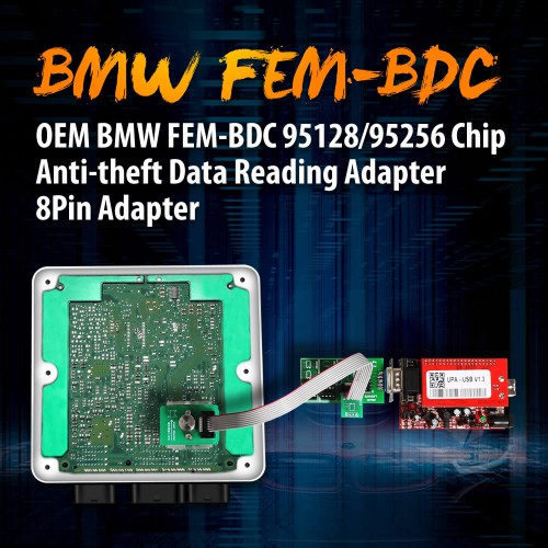  OEM BMW FEM-BDC Anti-theft Data Reading Adapter For 95128/95256 Chip