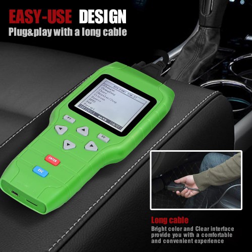 Handheld Device Auto x-200 Oil Rest Tool (A+B) Type Maintenance+EPB+OBD