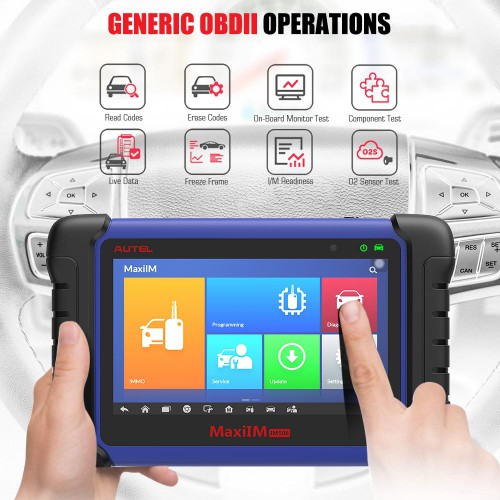 Autel IM508 Car Key Programmer Diagnostic Tool Powerful than AURO OtoSys IM100 Support Models up to 2020