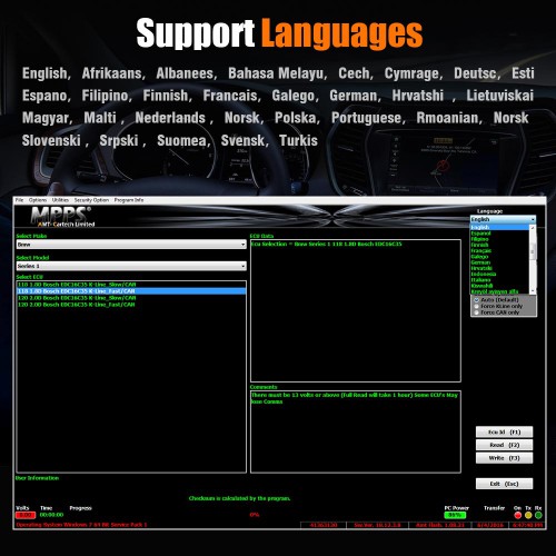 MPPS SMPS V18 MAIN + TRICORE + MULTIBOOT with Breakout Tricore Cable ​​​​Supports Checksum and ECU Recovery Function