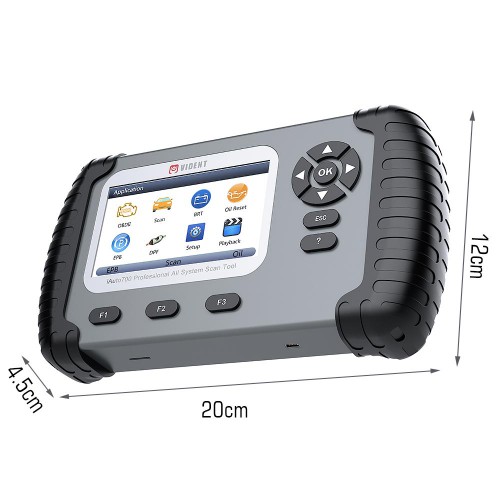  Vident iAuto700 Professional All System Scan Tool Support Diagnosis On more Than 76 American, Asian And European Vehicle