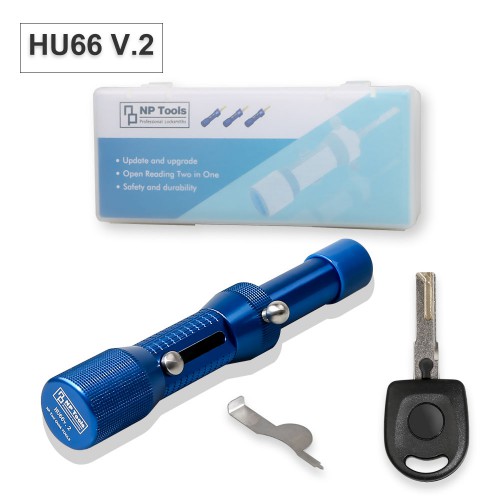 Np tools Open & Reading 2 in 1 V.2 HU66 Locksmith Tool for Audi VW Lock Pick and Decoder Quick Open Tool