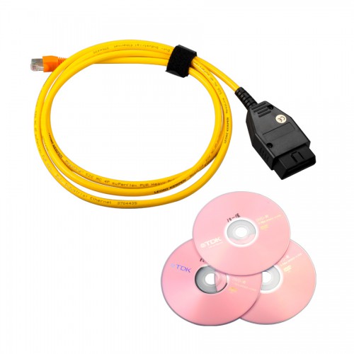  ENET (Ethernet to OBD) Interface Cable E-SYS ICOM Coding F-Series for BMW