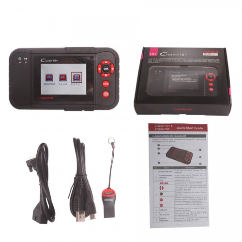  Launch X431 Creader VII+ (CRP123) Multi-language Diagnostic Code Reader