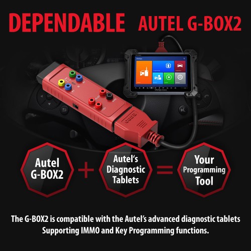 AUTEL G-BOX3 Key Programming Adapter for Mercedes Benz All Keys Lost Work with Autel MaxiIM IM608