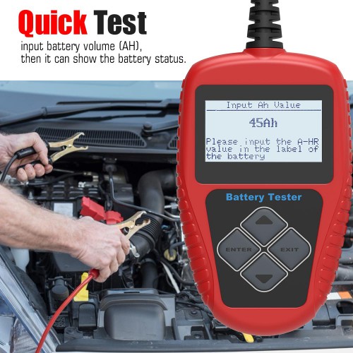  Latest QUICKLYNKS BA101 Automotive 12V Vehicle Battery Tester