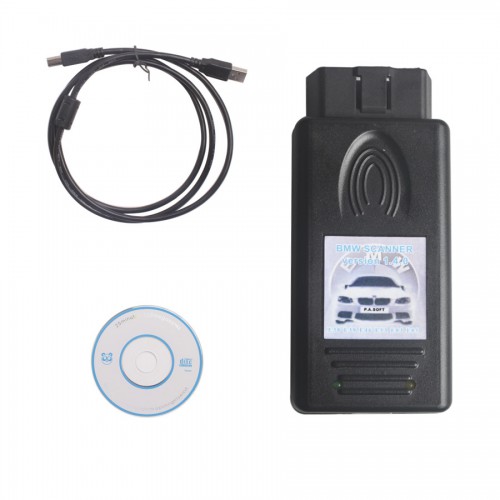 BMW Scanner 1.4.0 FTDI Chip OBDII USB Diagnostic Interface Multi-Function