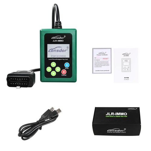 Lonsdor JLR-IMMO JLR OBD Key Programmer For 95% Jaguar Land Rover Free Update Online