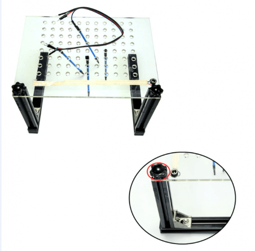 LED BDM Frame With 4 Probes Mesh Full Sets Works for Fgtech BDM100 Kess Ktag ECU Programmer