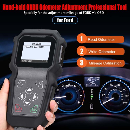 GODIAG M201 OBDII Odometer Adjustment Professional Tool For FORD