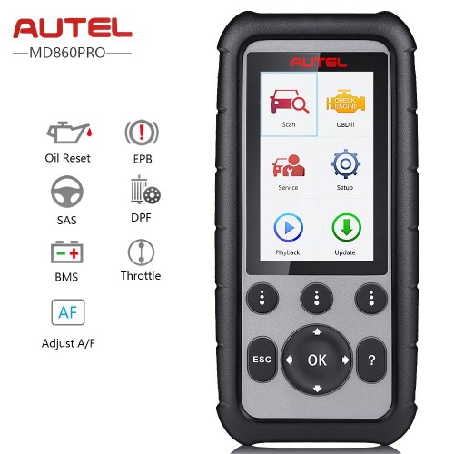 Original Autel MaxiDiag MD806 Pro Full System Diagnostic Tool Same as MD808 Pro Lifetime Free Update Online