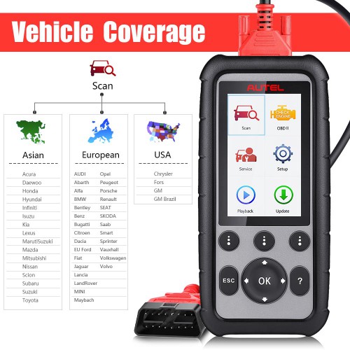 Original Autel MaxiDiag MD806 Pro Full System Diagnostic Tool Same as MD808 Pro Lifetime Free Update Online