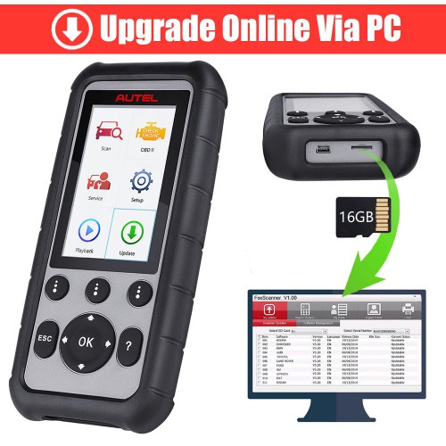 Original Autel MaxiDiag MD806 Pro Full System Diagnostic Tool Same as MD808 Pro Lifetime Free Update Online