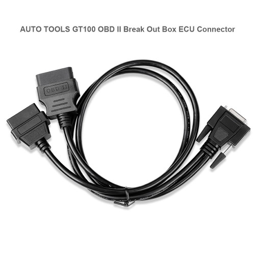 GODIAG AUTO TOOLS GT100 OBD II Break Out Box Colorful Jumper Cable DB25 for Godiag GT100