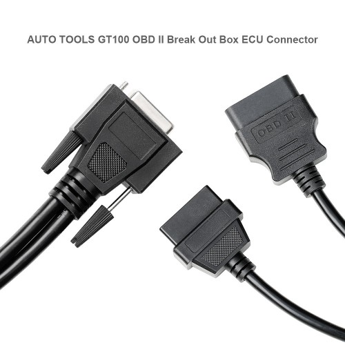 GODIAG AUTO TOOLS GT100 OBD II Break Out Box Colorful Jumper Cable DB25 for Godiag GT100