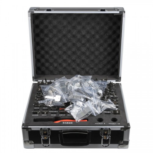 LISHI 2 in 1 Auto Pick and Decoder Locksmith Kit Including 77Pcs