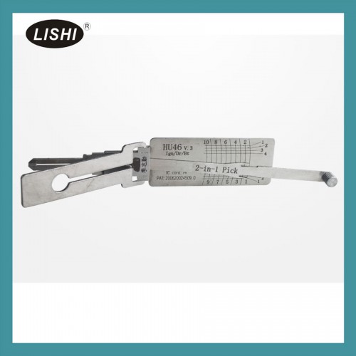 LISHI 2 in 1 Auto Pick and Decoder Locksmith Kit Including 77Pcs