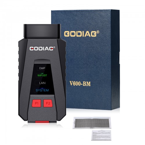 GODIAG V600-BM BMW Scanner Support diagnosis, ECU programming, Calibration and Some Special functions