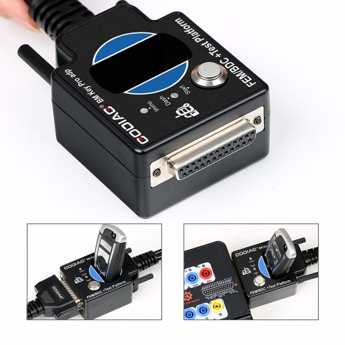 Package Offer GODIAG GT100 OBD II Break Out Box ECU Connector + BMW FEM/ BDC Test Platform Cable